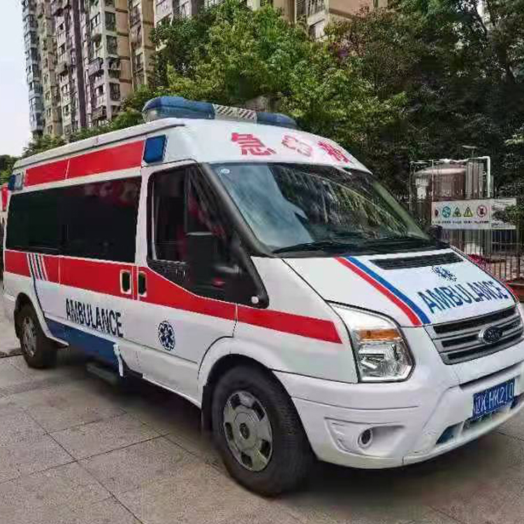 黔西长途救护车护送病人返乡